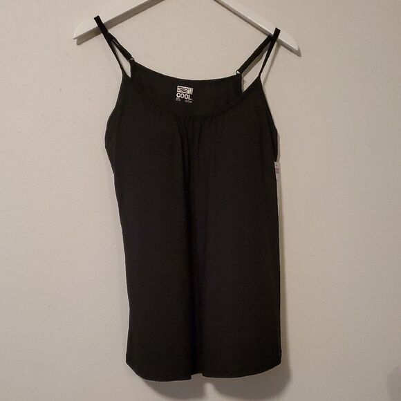 32 COOL Degree Women's Black Spaghetti Strap Top L - Picture 1 of 5